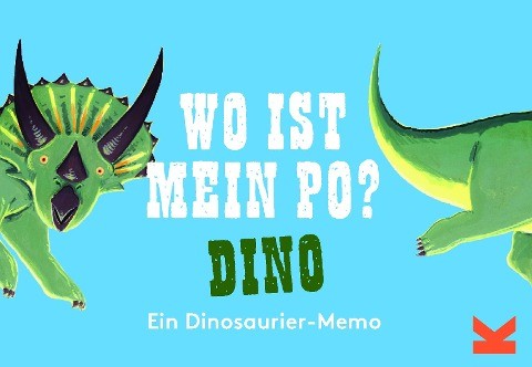 Wo ist mein Po? Dino-Ein Memo-Spiel